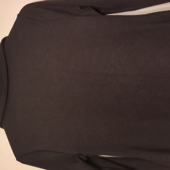 Lulus A Little Prep Black Button up ribbed Bodycon mini dress - Picture 11 of 12